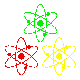 Ternary system of quanta α-γ-Δ