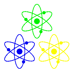 Ternary system of quanta β-γ-Δ