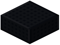 Black Pitted Plastic Slab