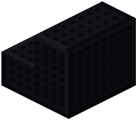 Black Pitted Plastic Stairs
