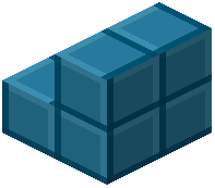 Cyan Cut Plastic Stairs