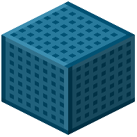 Cyan Pitted Plastic