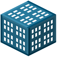 Cyan Plastic Grate
