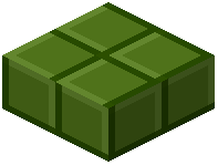 Green Cut Plastic Slab