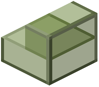 Green Industrial Glass Stairs
