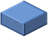 Light Blue Plastic Slab