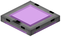 Magenta Industrial Glass Trap Door