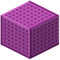 Magenta Pitted Plastic