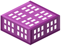 Magenta Plastic Grate Slab