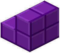 Purple Cut Plastic Stairs