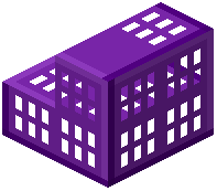 Purple Plastic Grate Stairs