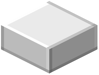 White Plastic Slab