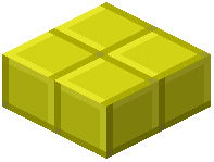 Yellow Cut Plastic Slab