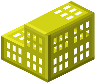 Yellow Plastic Grate Stairs