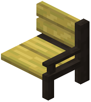 Bamboo Park Bench