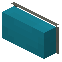 Cyan Digital Clock