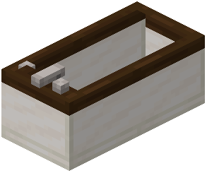 Dark Oak Bath