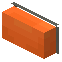 Orange Digital Clock