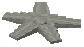 Light Gray Starfish