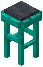 Mossy Glowshroom Bar Stool