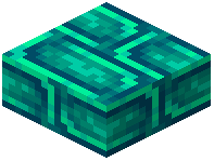 Smaragdant Brick Slab