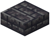 Cracked Smooth Basalt Brick Slab