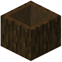 Hollow Dark Oak Log