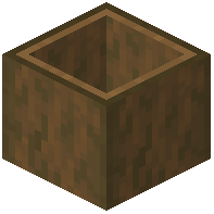 Hollow Stripped Spruce Log