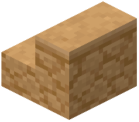 Orange Sandstone Stairs
