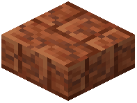 Cracked Red Rock Brick Slab