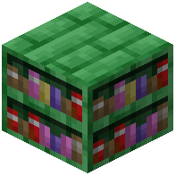 Green Enchanted Bookshelf