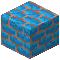 Cracked Light Blue Bricks