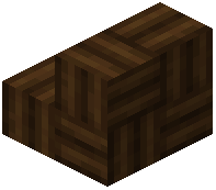 Dark Oak Mosaic Stairs