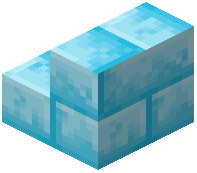 Frozen Brick Stairs