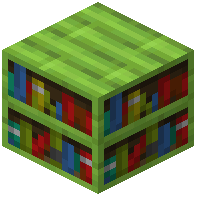 Green Bamboo Bookshelf