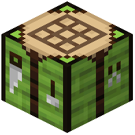 Green Bamboo Crafting Table