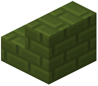 Green Concrete Brick Stairs