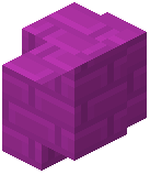 Magenta Concrete Brick Wall