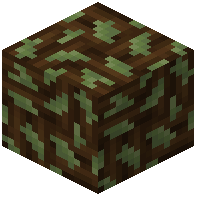 Mossy Dark Oak Mosaic