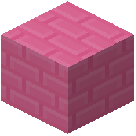 Pink Concrete Bricks