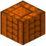 Pumpkin Brick Pillar