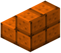 Pumpkin Brick Stairs