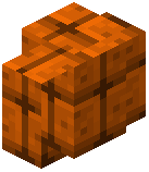 Pumpkin Brick Wall