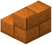 Red Sandstone Brick Stairs