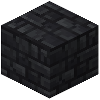 Cursed Cracked Black Argillite Brick