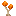 Orange Shimmering Mushroom