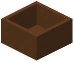 Brown Concrete Waxed Botany Pot