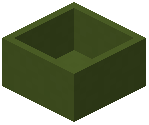 Green Concrete Waxed Botany Pot