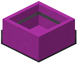 Magenta Concrete Hopper Botany Pot
