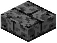 Black End Brick Slab